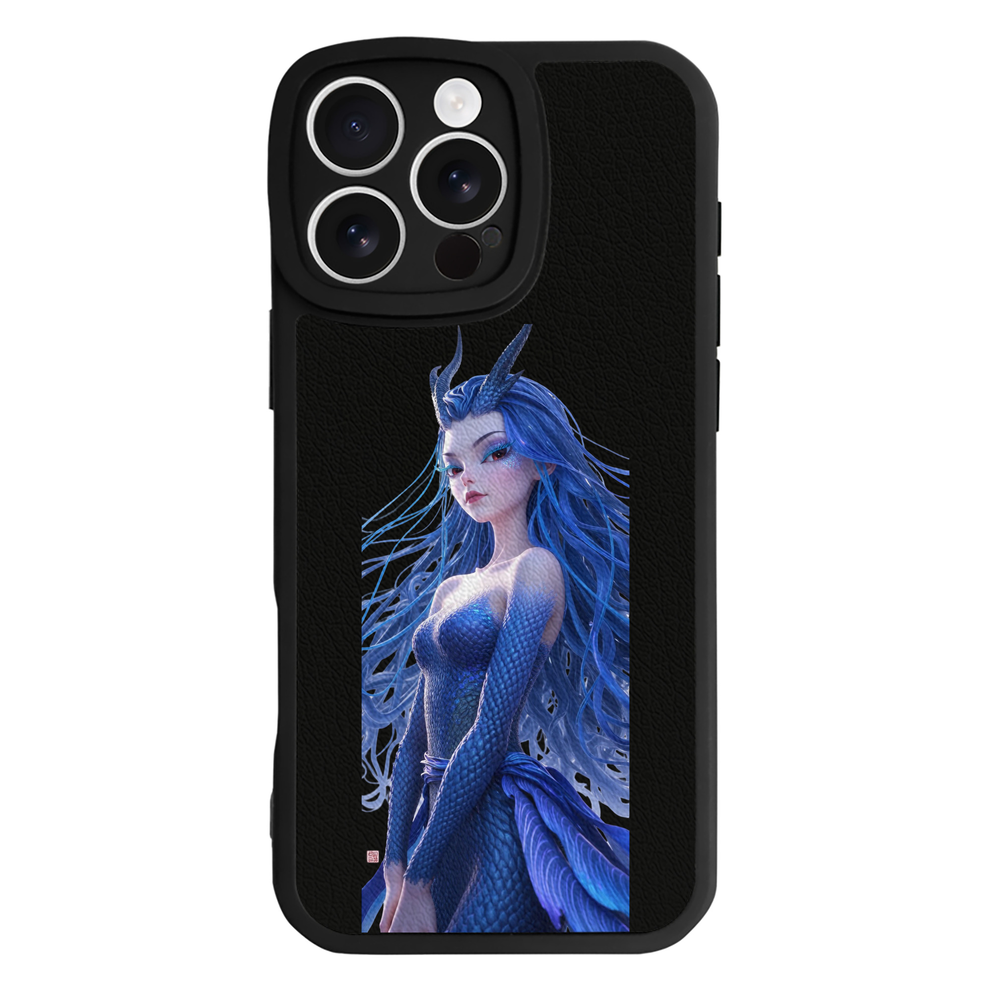 （画像用） Ne Zha 2 ナタ 魔童の大暴れ 【iPhone 16シリーズ対応】シリコンスマホケース（レザー調） 材質：シリコン